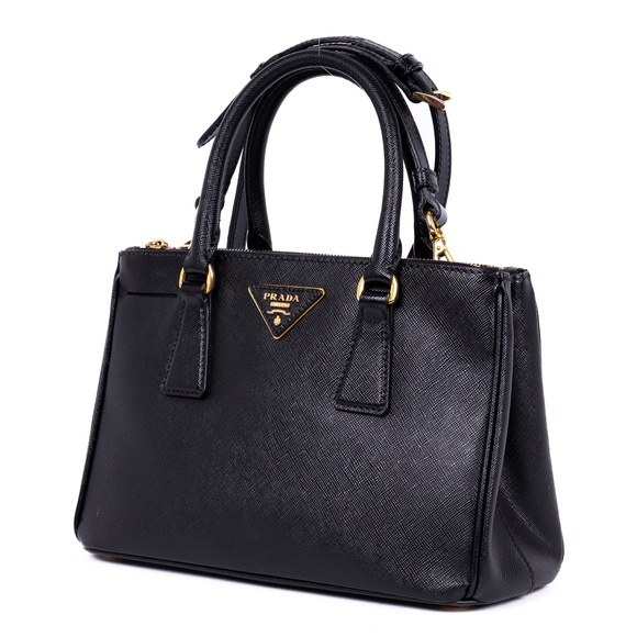Prada Double Zip Galleria Tote Small - Picture 2 of 10